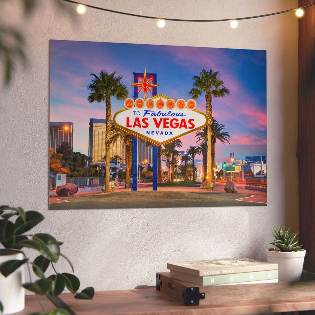 Las Vegas, Nevada, Wandbild, Wanddekoration